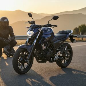 Ilustración + Participación Sorteo Moto Yamaha FZ-25
